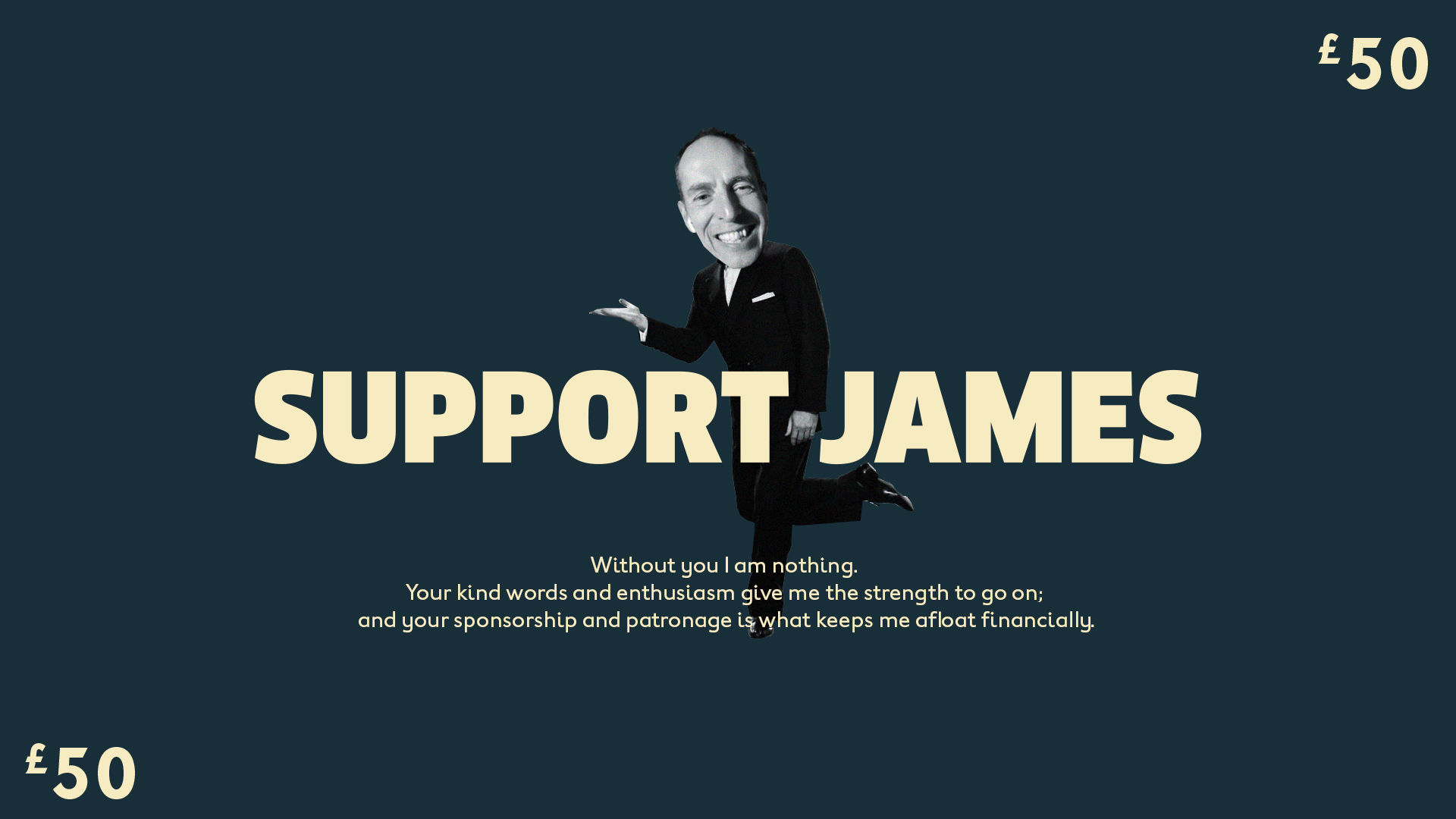 Support James £50