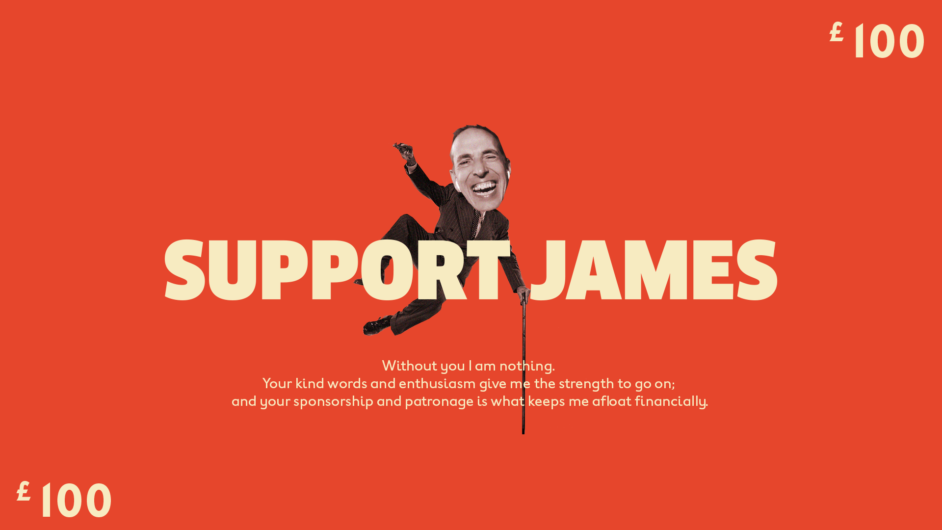 Support James £100
